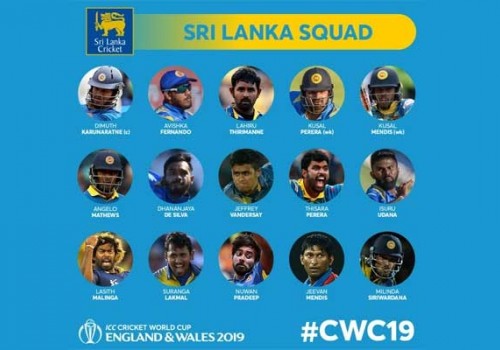 ICC Cricket World Cup 2019 squad Sri Lanka